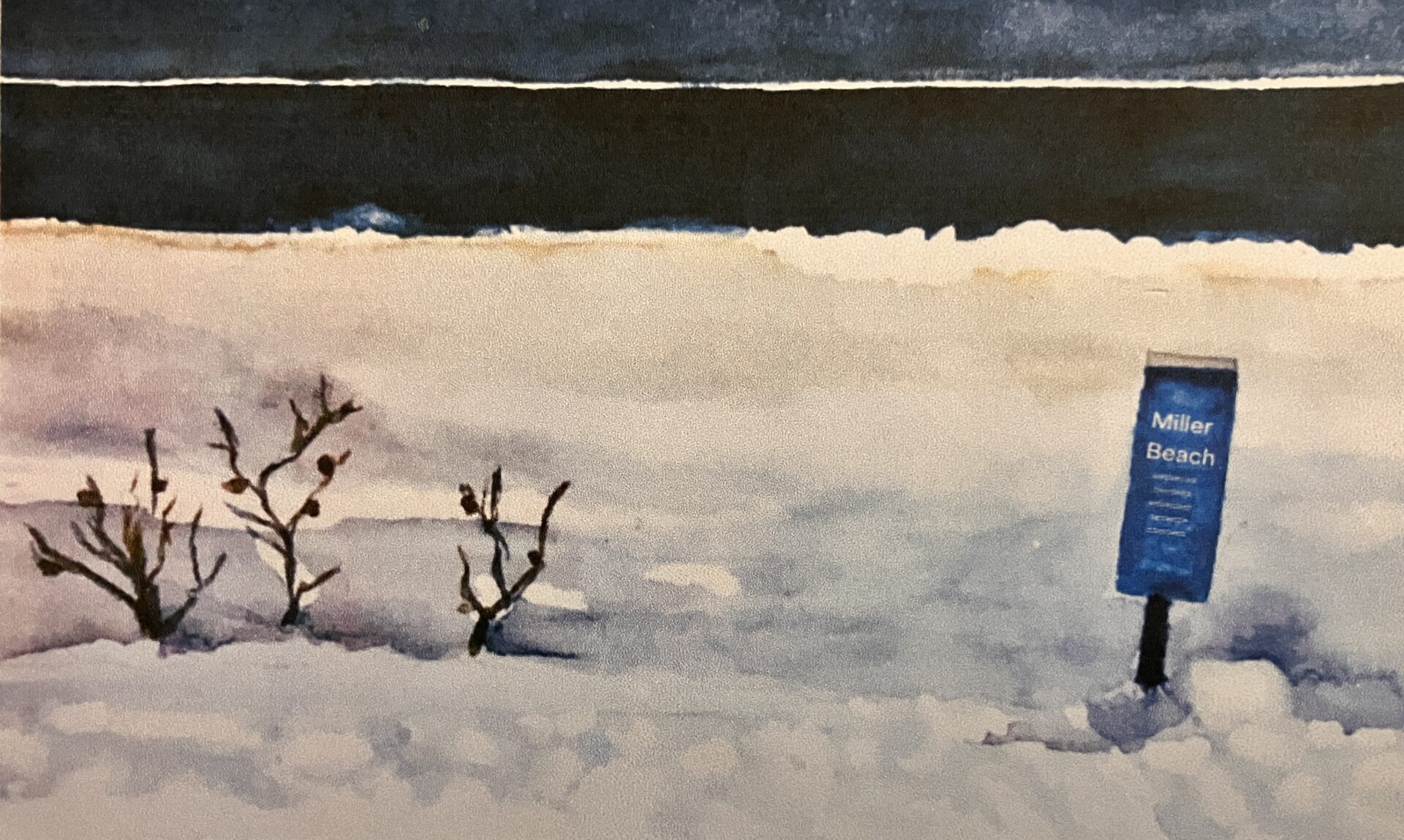 Winter at Miller Beach