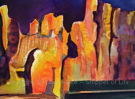 The Rocks Will Praise Him--Abstract